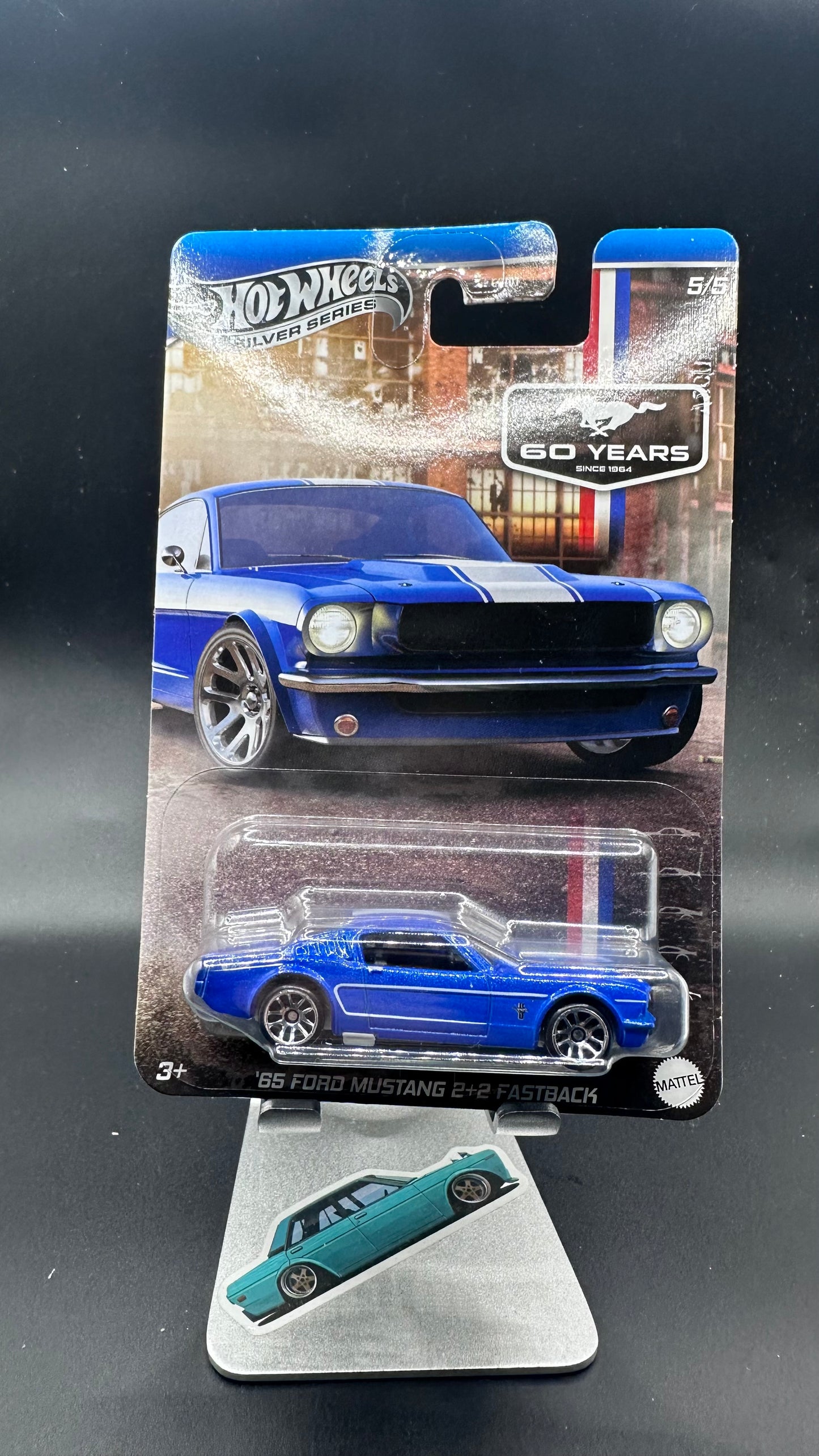 2025 Hot Wheels Silver Series 60 Years '65 Ford Mustang 2+2 Fastback (non chase)