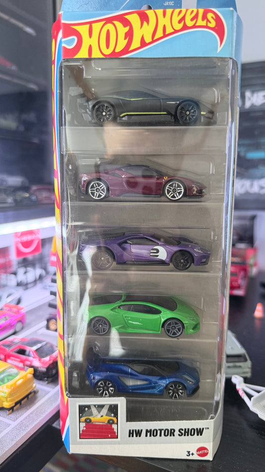 Hotwheels Motor Show 5pack